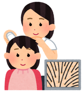 頭皮チェック
